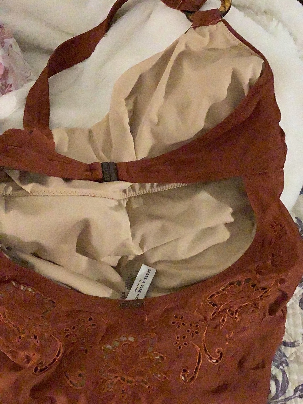 Spell Tyler Swimsuit Sz Small sexy lined w details - Picture 9 of 13